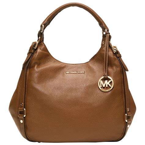 michael kors bedford leather large shoulder tote bag brown|Michael Kors bedford medium tote.